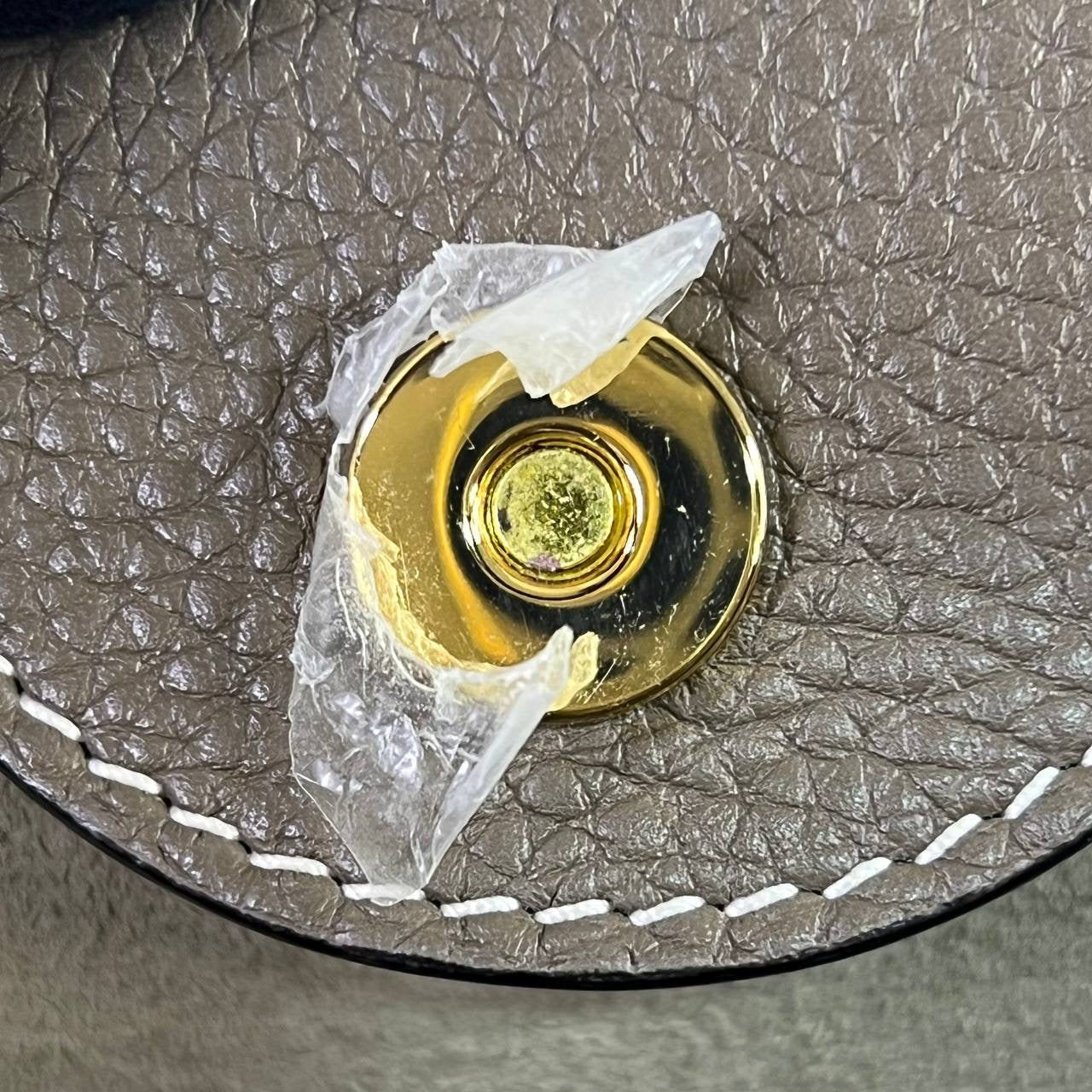 [PRE LOVED] Hermes Roulis Mini 18 in Black Evergrain Leather GHW (Stamp B  2023)