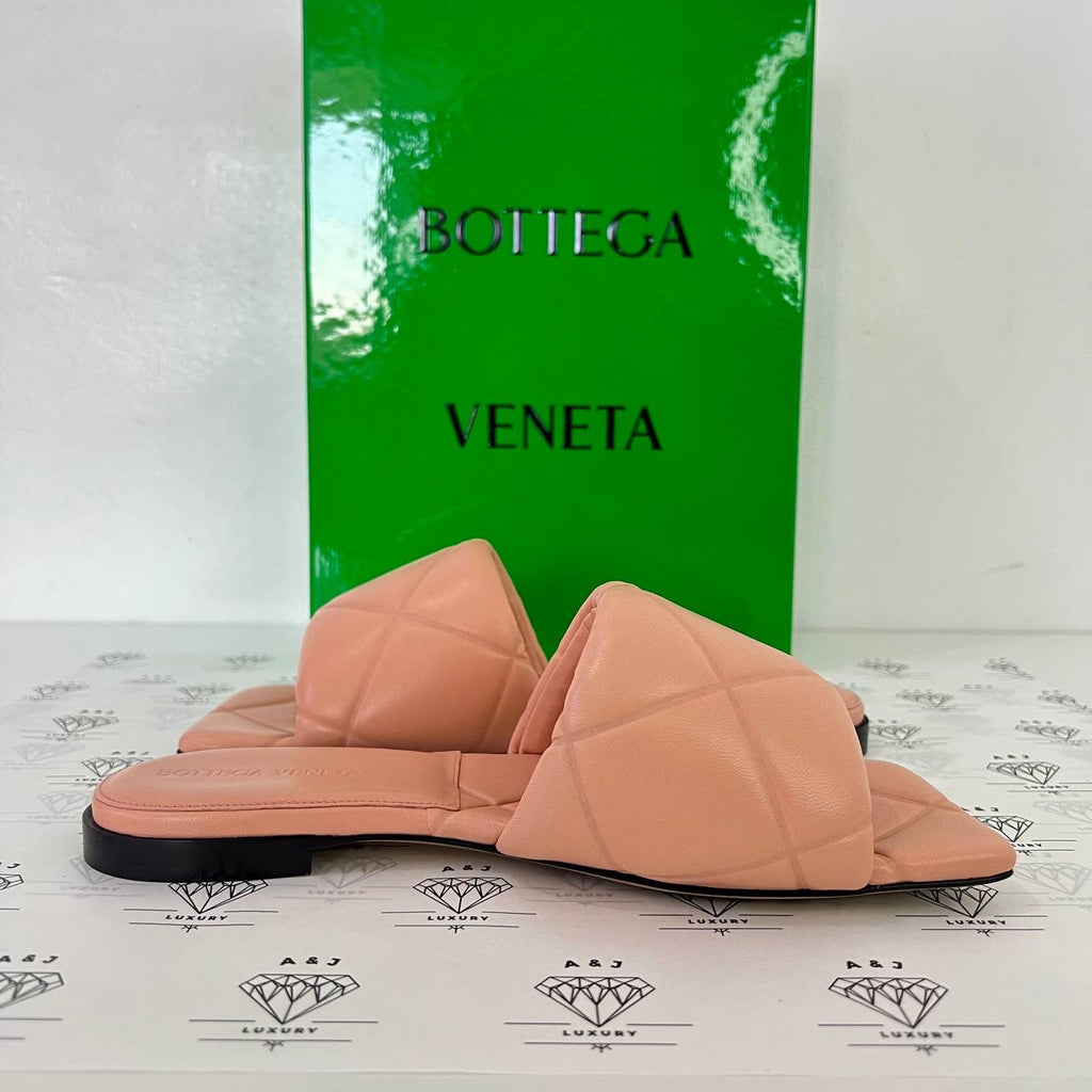 [PRE LOVED] Bottega Veneta Lido Sandals in Peach Size 36EU