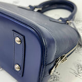 [PRE LOVED] Louis Vuitton Alma BB in Blue Epi Leather SHW (AR1146)
