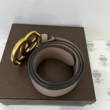 [PRE LOVED] Gucci Marmont Belt in Nude Size 75