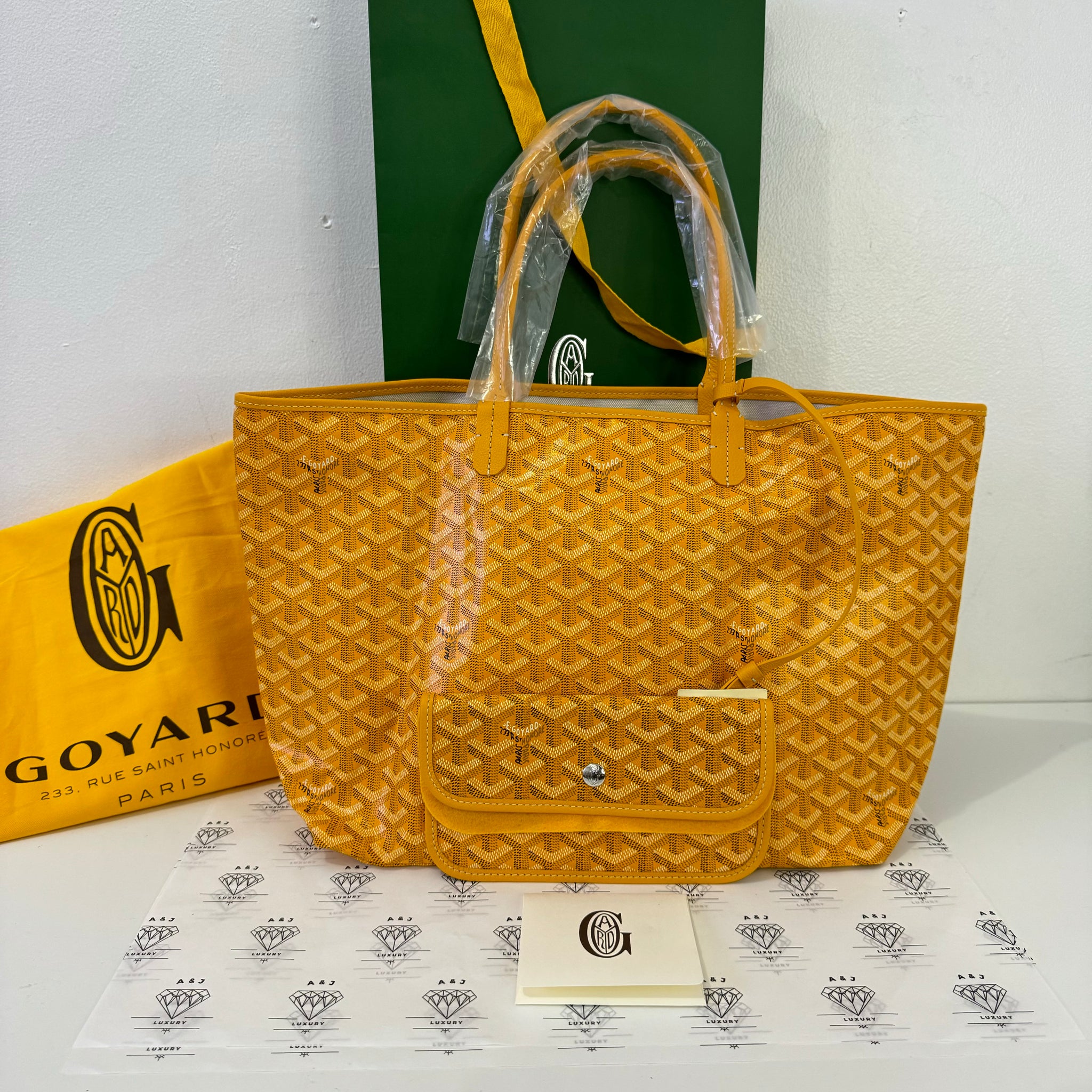 [BRAND NEW] Goyard St. Louis PM in Yellow