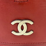 [PRE LOVED] Chanel Mademoiselle Shoulder Bag in Red Lambskin Leather SHW (Series 10)