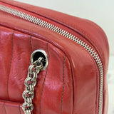 [PRE LOVED] Chanel Mademoiselle Shoulder Bag in Red Lambskin Leather SHW (Series 10)