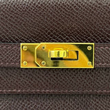 [PRE LOVED] Hermes Kelly To Go in Bordeaux Epsom Leather GHW (Stamp U - 2022)