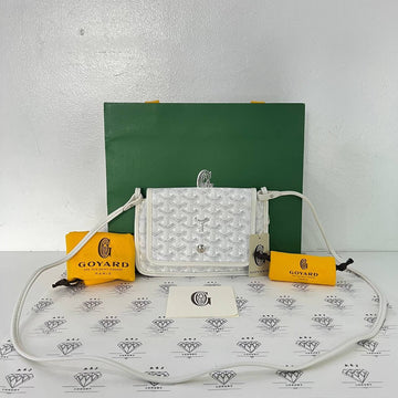 [PRE LOVED] Goyard Plumet Pocket Wallet in White (2022)