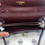 [PRE LOVED] Hermes Kelly To Go in Bordeaux Epsom Leather GHW (Stamp U - 2022)