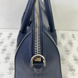 [PRE LOVED] Givenchy Small Antigona in Blue Goatskin Leather GHW