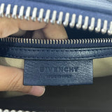 [PRE LOVED] Givenchy Small Antigona in Blue Goatskin Leather GHW