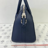 [PRE LOVED] Givenchy Small Antigona in Blue Goatskin Leather GHW