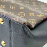 [PRE LOVED] Louis Vuitton Surenne MM in Monogram Canvass Noir interior with initials AG (DU3138)