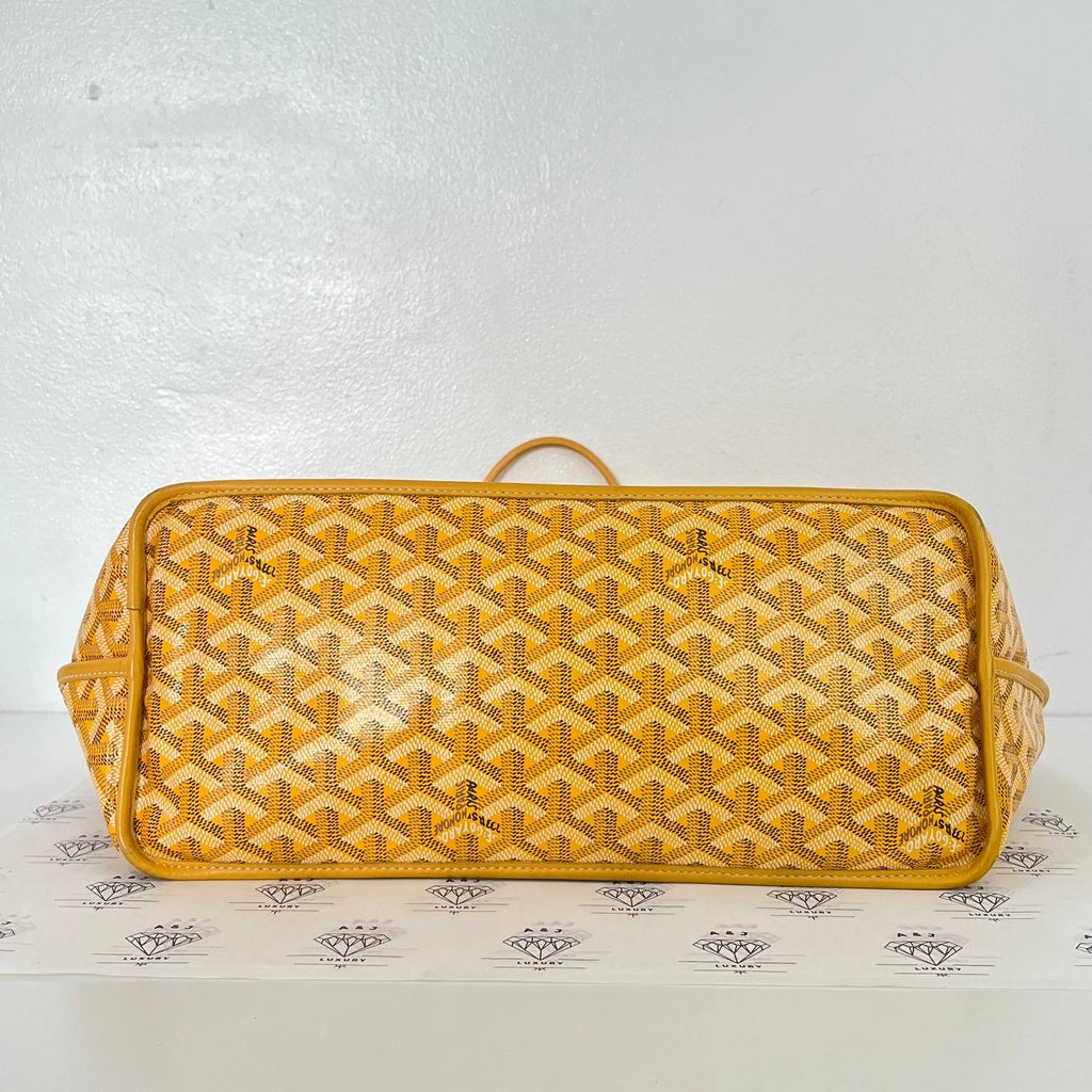 [PRE LOVED] Goyard Anjou PM in Yellow (2019)