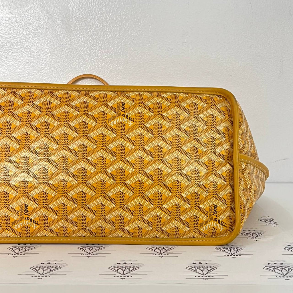 [PRE LOVED] Goyard Anjou PM in Yellow (2019)