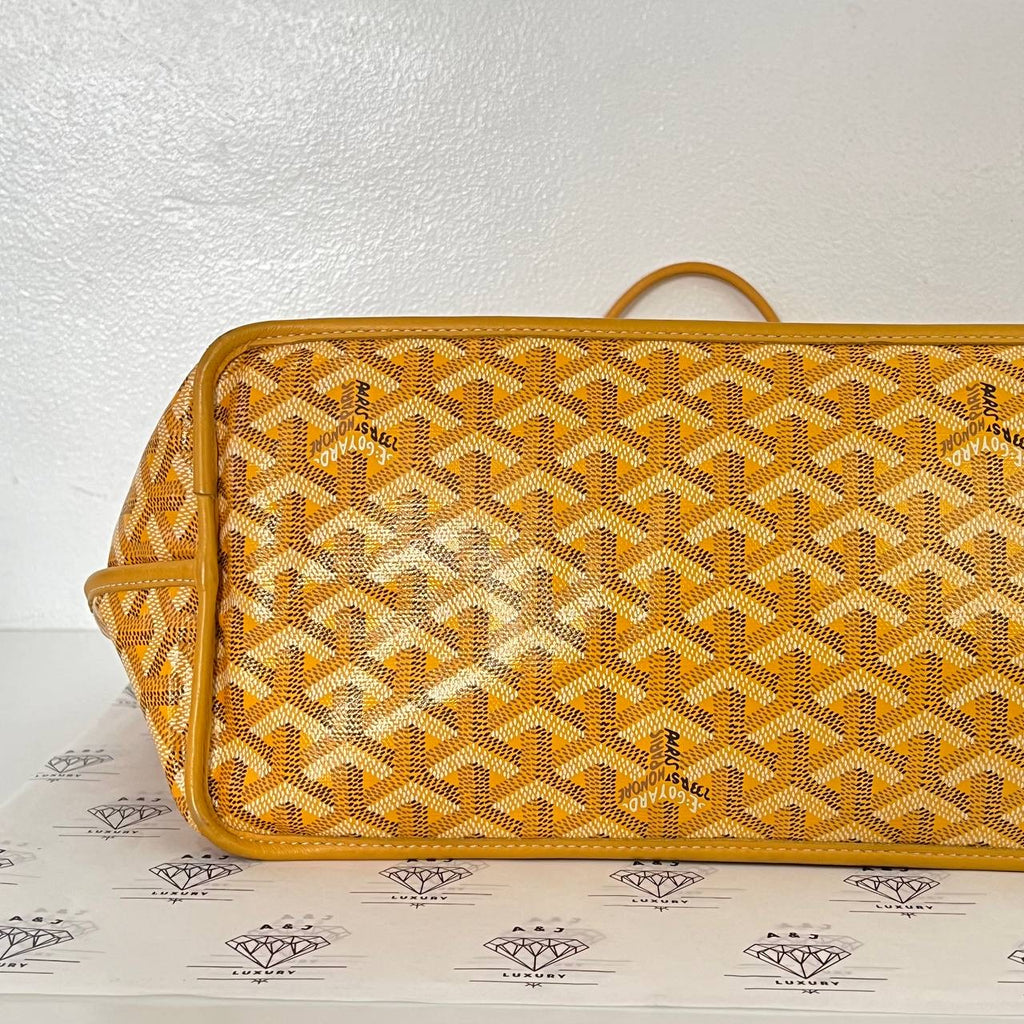 [PRE LOVED] Goyard Anjou PM in Yellow (2019)