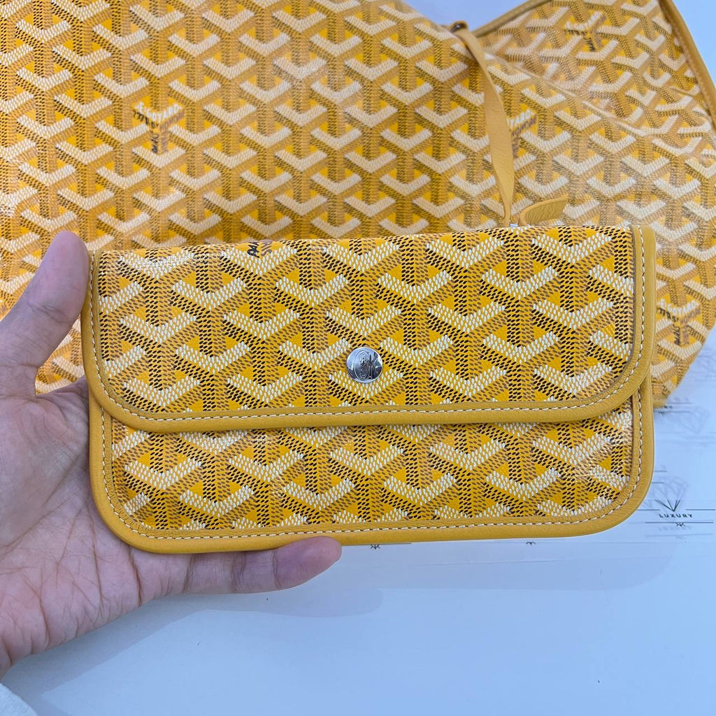 [PRE LOVED] Goyard Anjou PM in Yellow (2019)