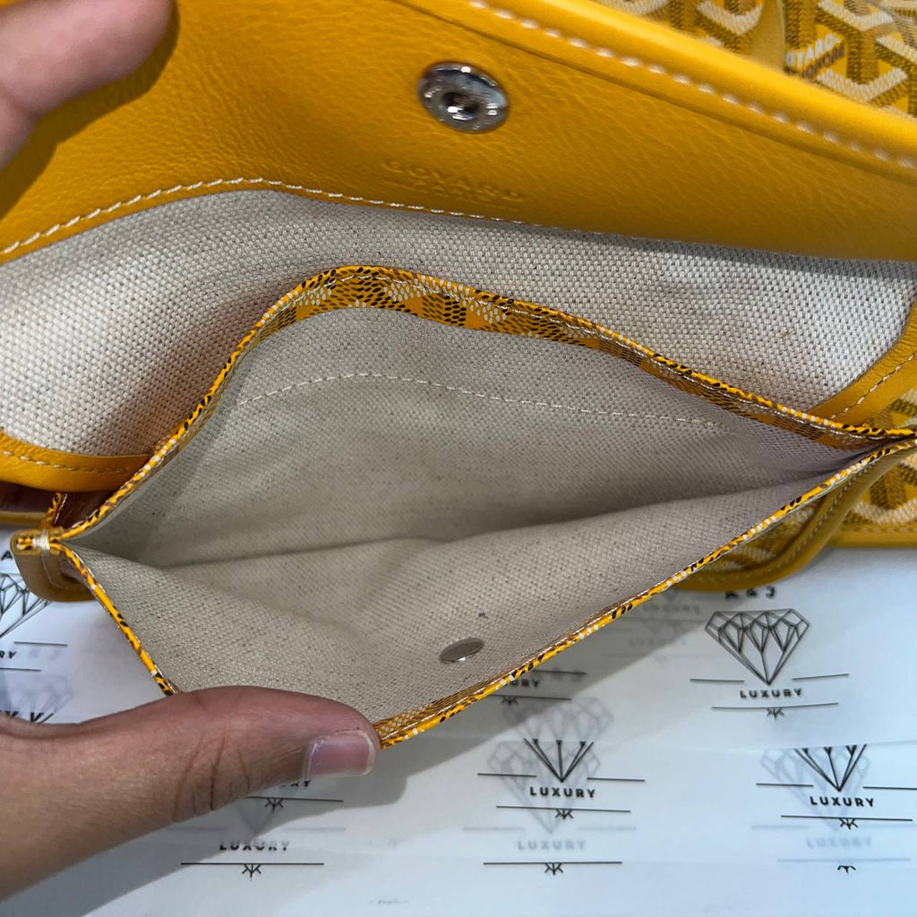 [PRE LOVED] Goyard Anjou PM in Yellow (2019)