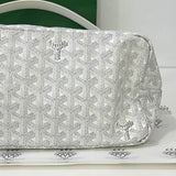 [PRE LOVED] Goyard Boheme Hobo with Heart in White (2023)