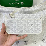 [PRE LOVED] Goyard Boheme Hobo with Heart in White (2023)