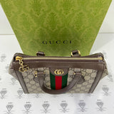 [PRE LOVED] Gucci Small Ophidia Sling in GG Canvass