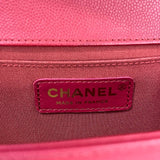 [PRE LOVED] Chanel Old Medium Boy in Red Caviar GHW (Series 24)