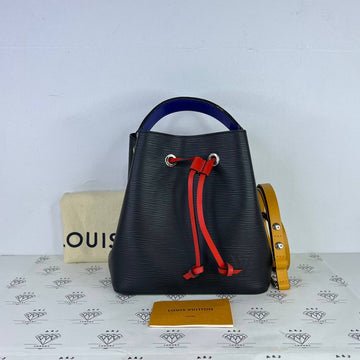 [PRE LOVED] Louis Vuitton Neo Noe BB in Black/Red/Blue/Yellow Epi Leather SHW