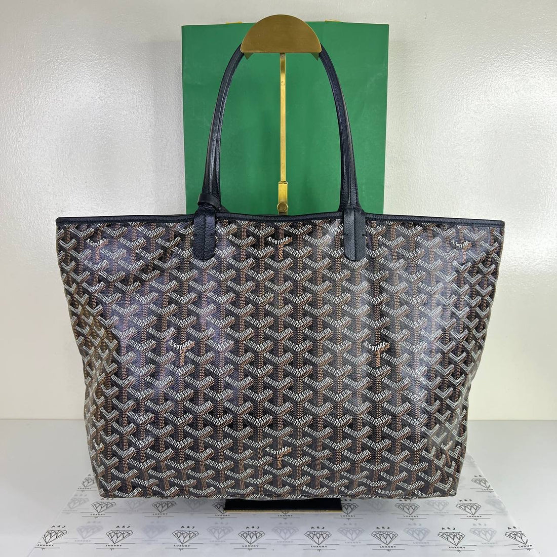 [PRE LOVED] Goyard St Louis PM in Black (2024)