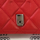 [PRE LOVED] Chanel Box Wallet on Chain in Red Caviar SHW (Series 25)