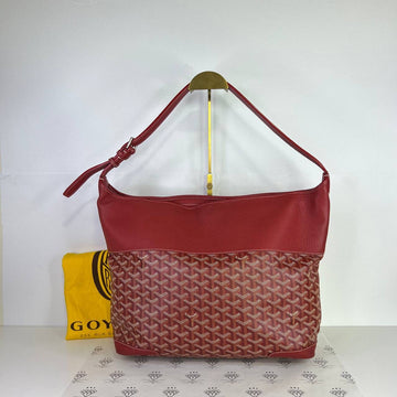 [PRE LOVED] Goyard Grenadine Shoulder Bag in Red (2013)