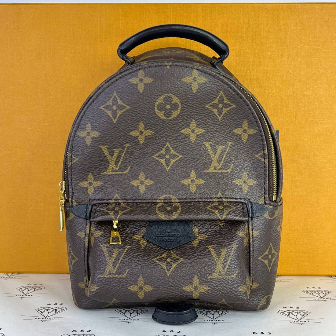 [PRE LOVED] Louis Vuitton Mini Palm Springs in Monogram Canvass (FL3159)