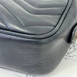 [PRE LOVED] Gucci Mini Camera Bag in Black Matelasse Leather GHWP