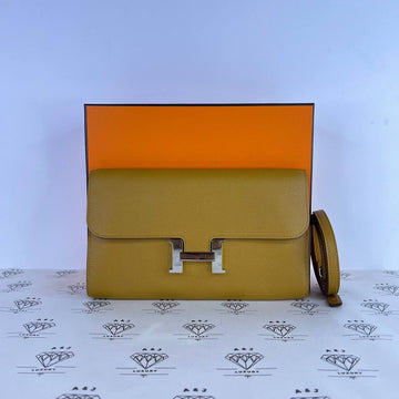 [PRE LOVED] Hermes Constance To Go in Sesame Evercolor Leather PHW (Stamp K - 2025)