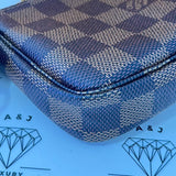 [PRE LOVED] Louis Vuitton Mini Pochette Accessoires in Damier Ebene Canvass (SF4261)