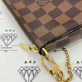 [PRE LOVED] Louis Vuitton Mini Pochette Accessoires in Damier Ebene Canvass (SF4261)