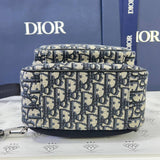 [PRE LOVED] Christian Dior Mini Rider Sling Bag in Blue Oblique Canvass (2023)