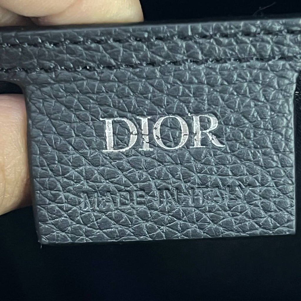 [PRE LOVED] Christian Dior Mini Rider Sling Bag in Blue Oblique Canvass (2023)