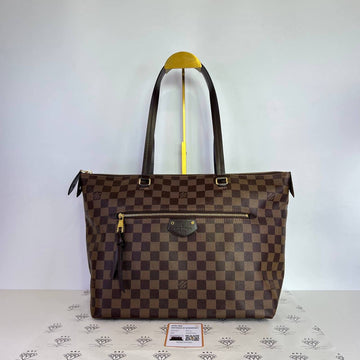[PRE LOVED] Louis Vuitton Lena MM Tote Bag in Damier Ebene Canvass (FL4147)