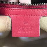 [PRE LOVED] Gucci Marmont Top Handle Bag in Red Matelasse Leather GHW