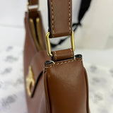 [PRE LOVED] Celine Medium Ava Triomphe Bag in Tan Smooth Calfskin Leather GHW