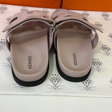 [PRE LOVED] Hermes Chypre Sandals in Rose Porcelaine Size 36.5EU