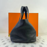 [PRE LOVED] Hermes Picotin Lock 22 in Noir Clemence Leather GHW (Stamp Y - 2020)