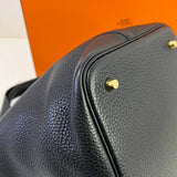 [PRE LOVED] Hermes Picotin Lock 22 in Noir Clemence Leather GHW (Stamp Y - 2020)