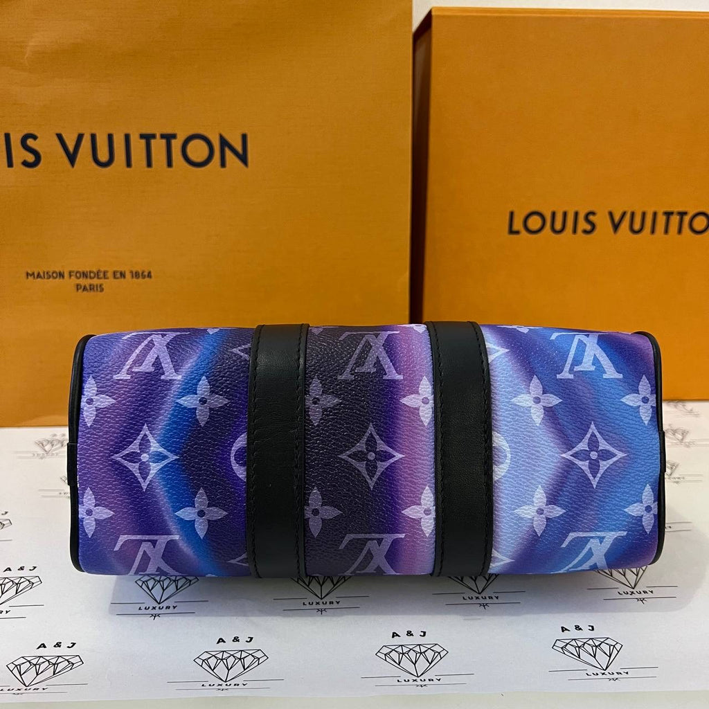 [PRE LOVED] Louis Vuitton x Virgil Abloh Sunset Keepall XS (microchipped)