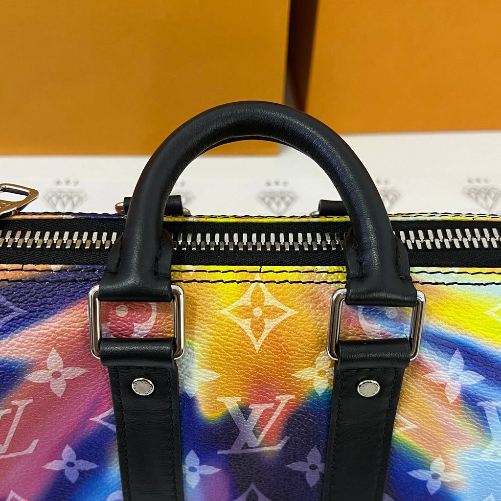 [PRE LOVED] Louis Vuitton x Virgil Abloh Sunset Keepall XS (microchipped)