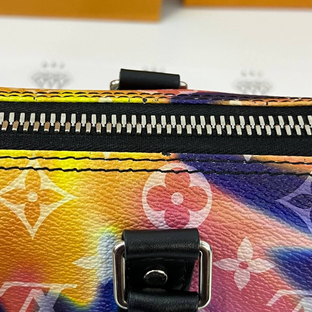 [PRE LOVED] Louis Vuitton x Virgil Abloh Sunset Keepall XS (microchipped)