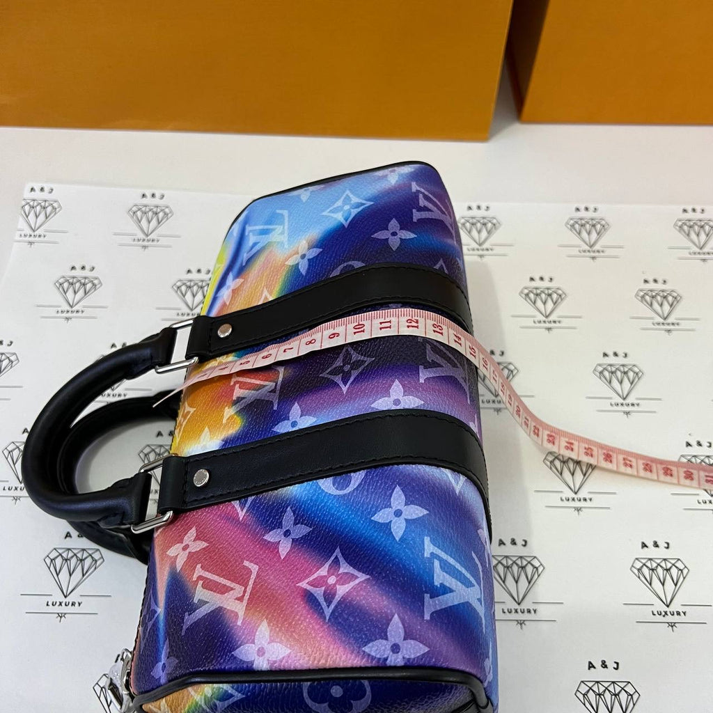 [PRE LOVED] Louis Vuitton x Virgil Abloh Sunset Keepall XS (microchipped)