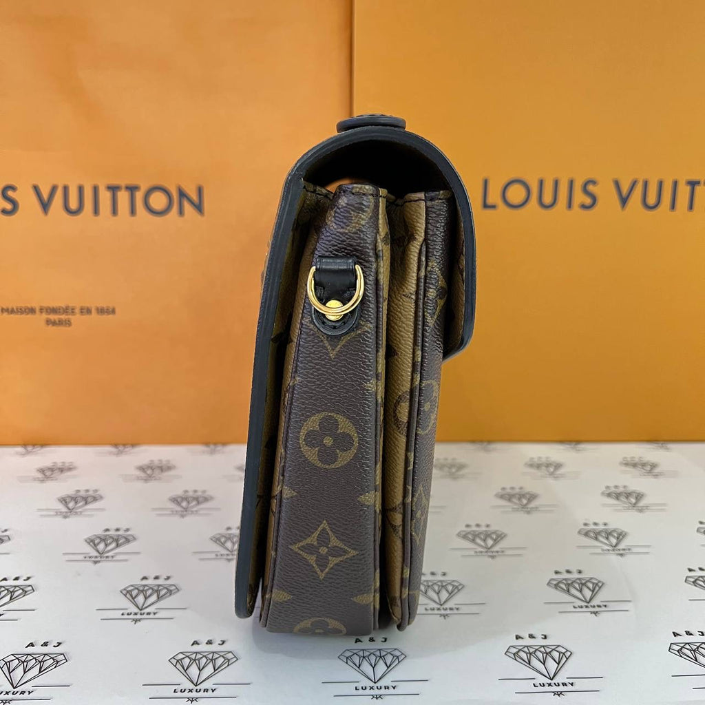 [PRE LOVED] Louis Vuitton Pochette Metis in Reverse Monogram Canvass (microchipped)