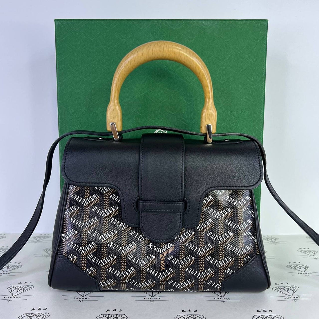 [PRE LOVED] Goyard Mini Saigon Souple in Black (2019)