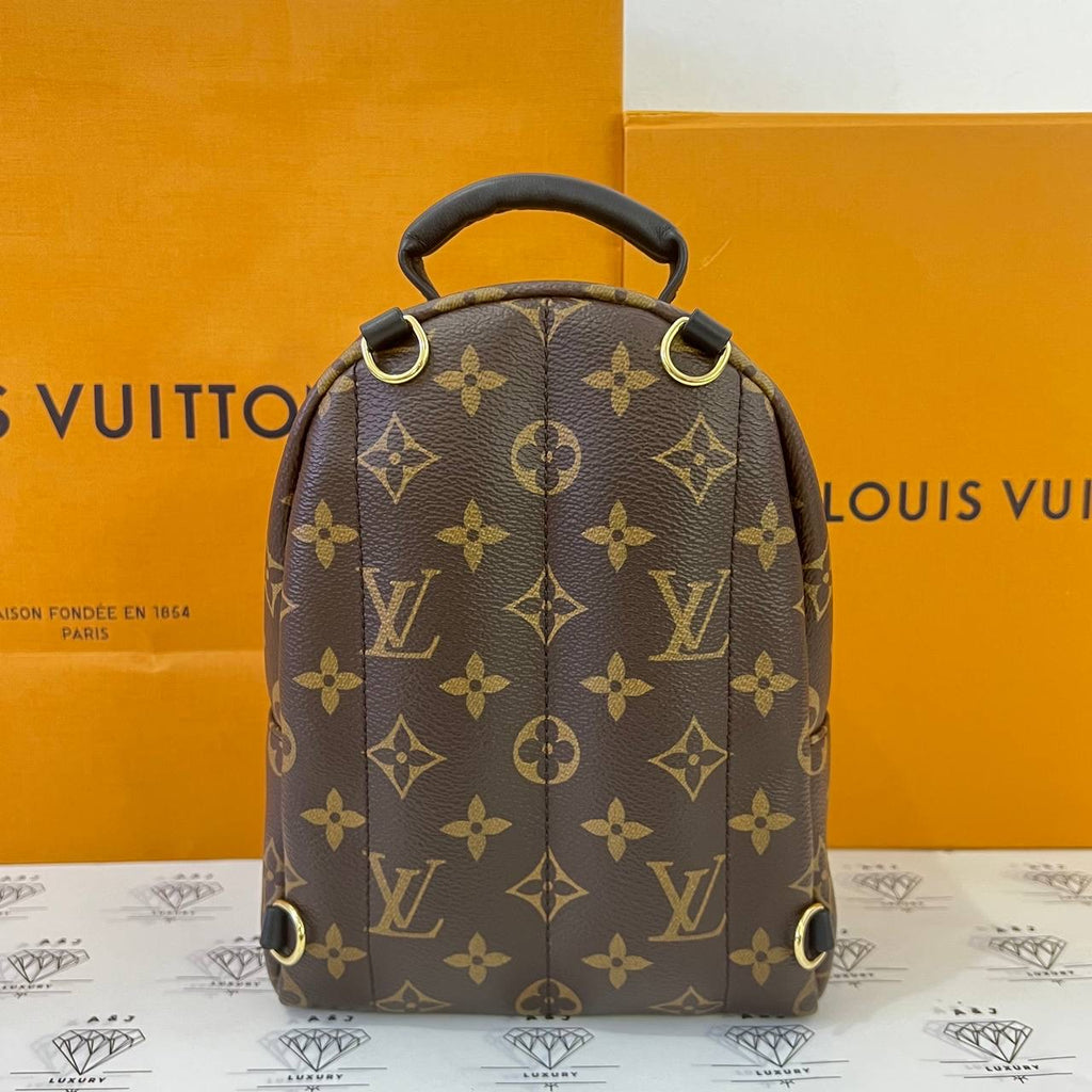 [PRE LOVED] Louis Vuitton Mini Palm Springs in Monogram (microchipped)