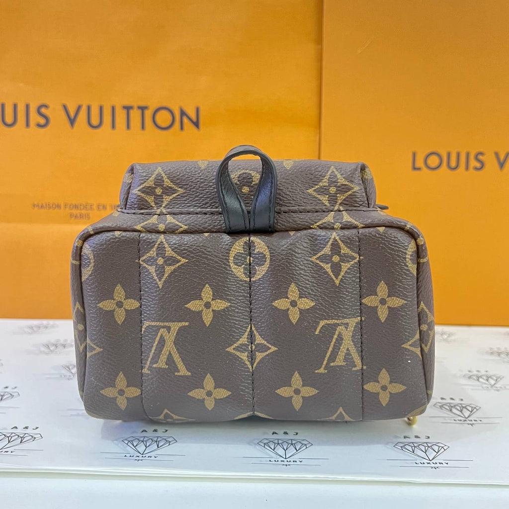 [PRE LOVED] Louis Vuitton Mini Palm Springs in Monogram (microchipped)