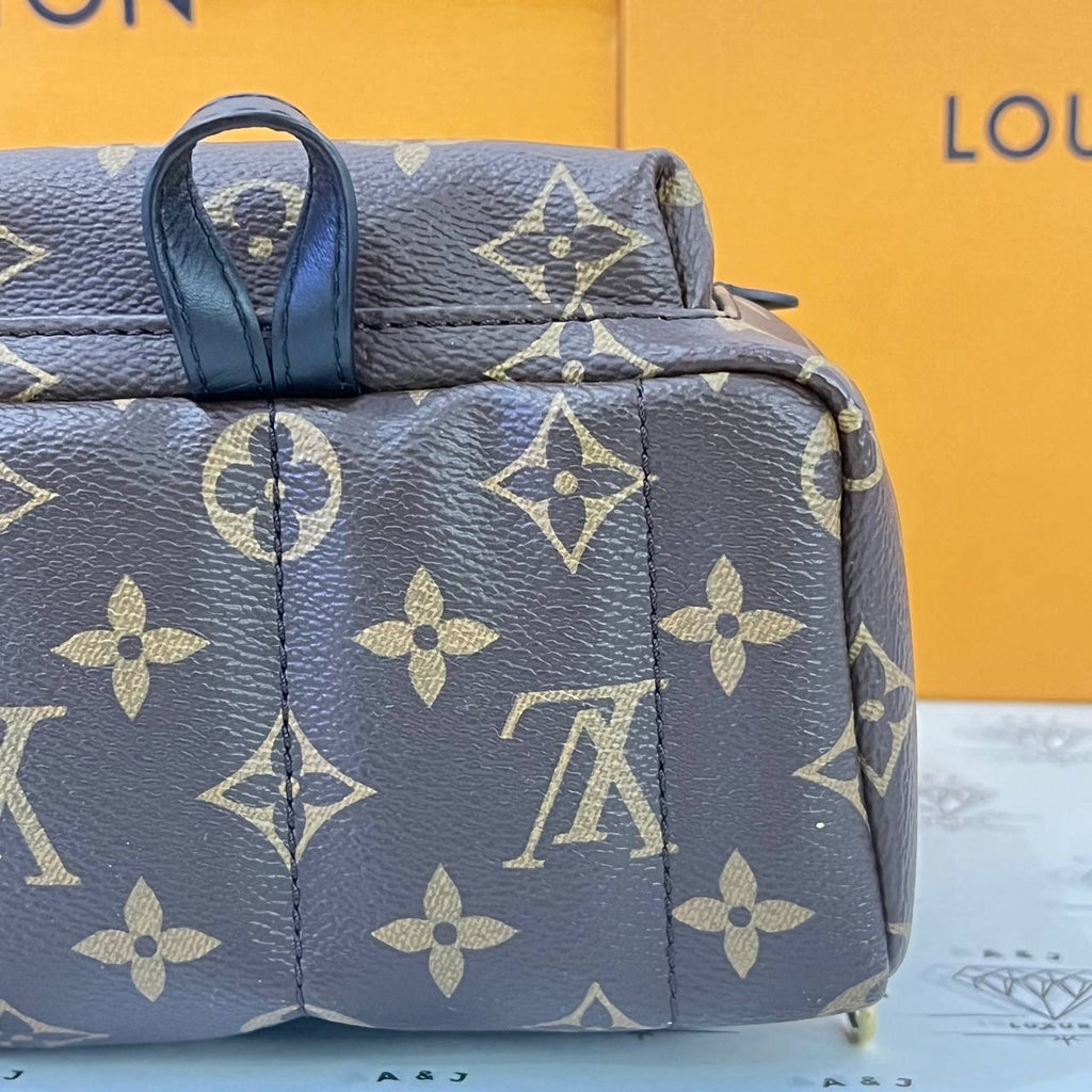 [PRE LOVED] Louis Vuitton Mini Palm Springs in Monogram (microchipped)