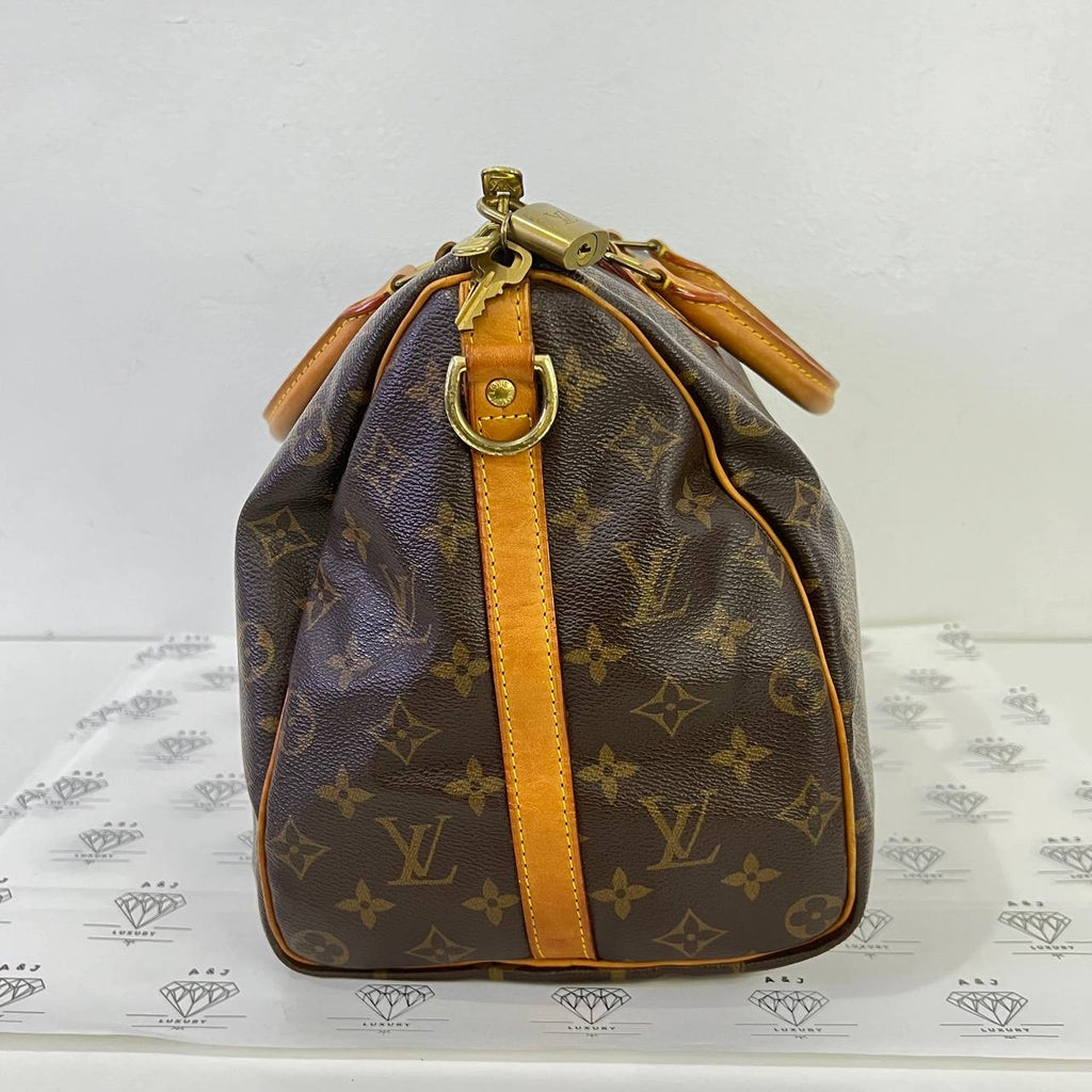 [PRE LOVED] Louis Vuitton Speedy Bandouliere 35 in Monogram Canvass (DU4121)